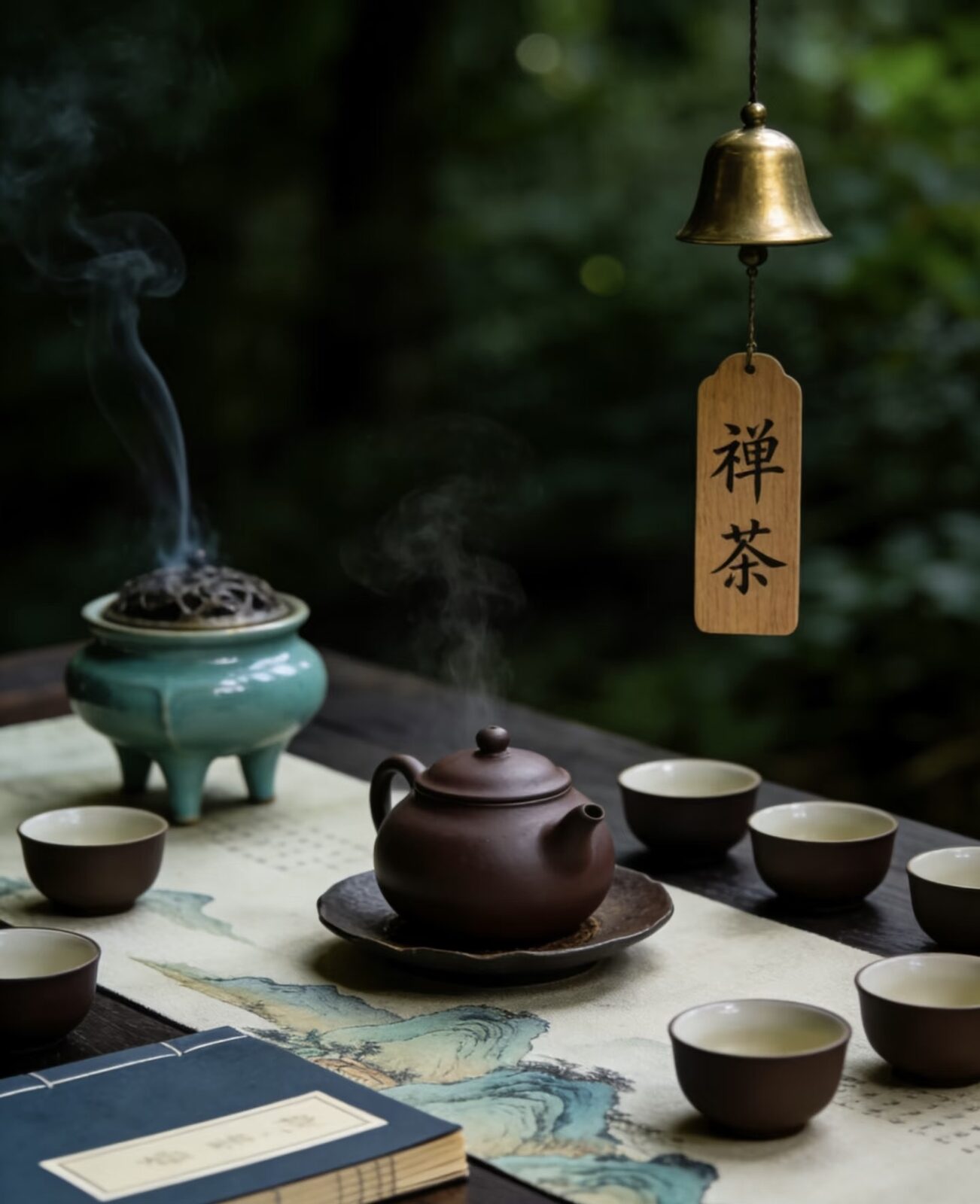 禅茶体验 · zen tea ceremony experience at Maitreya Abode tea house Montréal